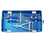 Spine Bone Interspinous Spacer Device Set Spinal Implantation