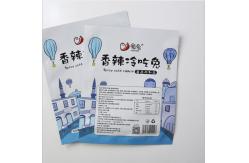 China 17x23cm Plastic Packaging Pouches , 110 Microns Recyclable Flexible Packaging supplier