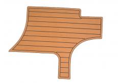 China Synthetic EVA Synthetic Teak Deck supplier