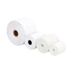 Black Thermal Label Paper Roll Glossy Finish Image Black Core 3inch for sale