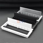 Low price Plastic power cable management soft closing office desk wire cable grommet box for sale
