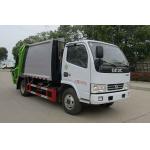 4X2 129hp Garbage Dump Truck 7360kg With Cloased Container for sale