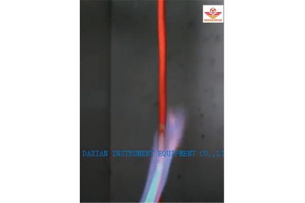 DAXIAN Flammability Test Equipment Ensuring Compliance IEC60332-1-1 Cable Fire