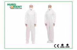 China Medical Single Use Microporous Coverall Waterproof With Hood supplier