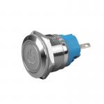 19mm Momentary Push Button Switch Waterproof IP66 5 Pin Terminal for sale