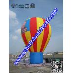 Oxford Fabric Inflatable Advertising Balloon , Inflatable Ground Balloon For Exhibition for sale