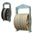 660mm Nylon Wheel Bundled Conductor Stringing Block Pulley for sale