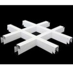 Concealed Grid Metal Ceiling Tiles 200x200mm Square Or Bevelled Edge