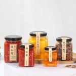 Transparent Glass Jam Jar Sealed Cans Lids With A Plastisol Liner Customized