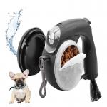 4m Retractable Led Dog Leash Nylon Retractable Dog Leash With Flashlight for sale