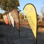 Sublimation Promotional Feather Flag for sale