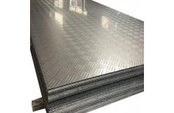 China Zero Spangle Galvanized Checkered Steel Plate Roll Hot Rolled GI Checkered Sheet supplier