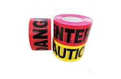 China Custom Printed Plastic Barrier Tape Accident Prevention Warning Tape Any Size supplier