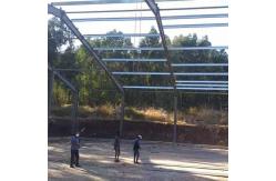 China Customized Construction Prefabricated Steel Structure Warehouse With Fire-Proof Panel supplier