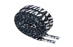 China 1cm Polyester Braided Cord Flat Drawstring Elastic Shoelace supplier