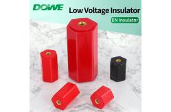China DMC Fibreglass Busbar Isolator EN Polyester Standoff With Screw High Strength supplier
