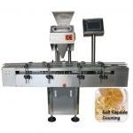 Automatic Bottle Capsule Counting Machine With PLC Control 50 Bottles/Min for sale