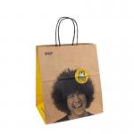 Square Bottom Heavy Brown Kraft Fruits Vegetables Grocery Shopping Paper Bags For Groceries for sale