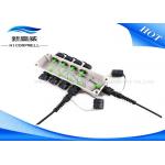 1:8 1:4 Splitting Ratios Fiber Optic Components Parts SC APC Waterproof Connectors for sale
