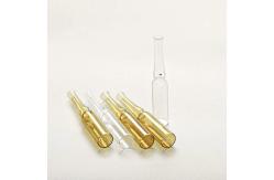 China Customized Amber Glass Ampoule 20ml Glass Medication Ampoules For Injection Vials supplier