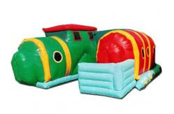 China Child Amusement Games, Inflatable Tunnel Maze With N Arch supplier
