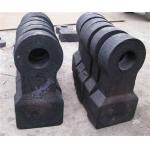 Anti Wear Bimetallic 65HRC coal Crusher Hammer For Cement Factory for sale