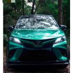 Coating Metallic Emerald Gloss Car Vinyl Wrap With Scratch Protection