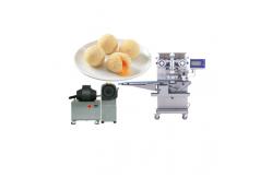 China Automatic Jeely Filled Power Balls Making Machine / Power Balls Rounder Machine supplier