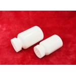 Stick Label 60mm Plastic Pill Bottles Broken Proof With Aluminium Liner for sale