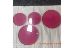 China Cr3+ Doping Ruby Titanium Doped Sapphire For Watch Glass Optical Winows supplier