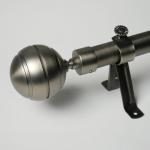16mm Home Decorations Plating Retractable Pipe Curtain Rods for sale