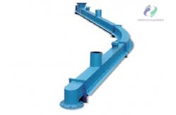 China Simple Structure Inclined Feed Conveyor Low Power Consumption supplier
