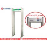 Small LCD Display Door Frame Metal Detector 0-255 Sensitivity Adjustable