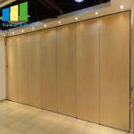 Soundproof Flexible Moving Sliding Folding Partition Walls For Convention Hall for sale