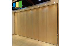 China Soundproof Flexible Moving Sliding Folding Partition Walls For Convention Hall supplier