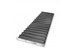 China RK Bakeware China Foodservice NSF Durashield Coating16 Channel Industrial Baguette Baking Tray supplier