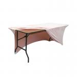 Pink Elastic Velvet Adjustable Lash Bed Topper 60*180*60cm