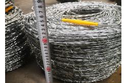China Galvanized Double Twist Barbed Wire 20kg/Coil For Grass Boundary supplier