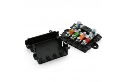 China Power Distribution Busbar 4 Way MIDI 1 MEGA Fuse Holder Box Block supplier