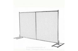China Galvanized Chain Link Temporary Fencing Panel , Temporary Security Fence USA Standard supplier