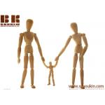 well made flexble joint artist drawing wooden human body manikin gift children dolls or for house decoration. for sale