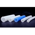 Medical Grade Platinum Cured Silicone Tubing , High Temp Braided Hose Natural Color for sale