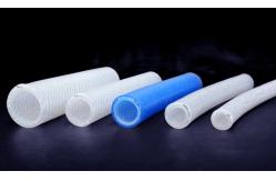 China Stretchable Fiber Braided Silicone Tubing Food Grade For Automobile Accessories supplier