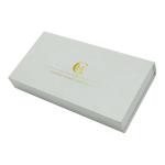 Custom Luxury Rigid Fancy Gold Foil Stamping Logo Square Rectangle Candy Chocolate Packaging Box With Insert for sale