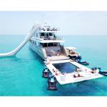 Drop Stitch 28 Oz PVC 8 People Inflatable Yacht Dock for sale