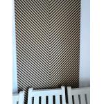 Sound Absorbing MDF Walnut Wood Slatted Acoustic Panels For Interior Decoration Wall for sale