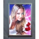 A1 Graphic Silver 18mm Aluminum Snap Frame LED Slim Light Box for sale