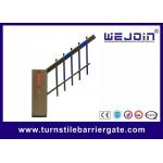 DZE4 Higher Stability Parking Lot Barrier Gate Two Fence Boom 4.5m 6s Non Spring for sale
