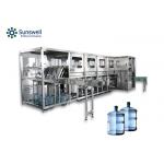 Full Auto PET PC Bottle 5 Gallon Filling Line For Mineral Drinking Water for sale