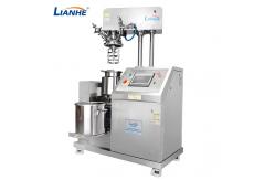 China LIANHE PLC Lotion Manufacturing Equipment , 0.2 Mpa Face Cream Making Machine supplier